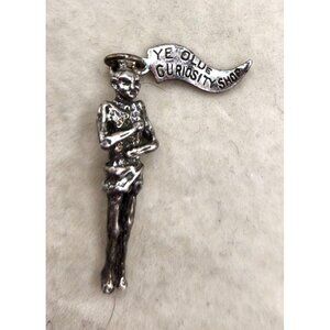Ye Olde Curiosity Shop, Silver Tone Man - Charm